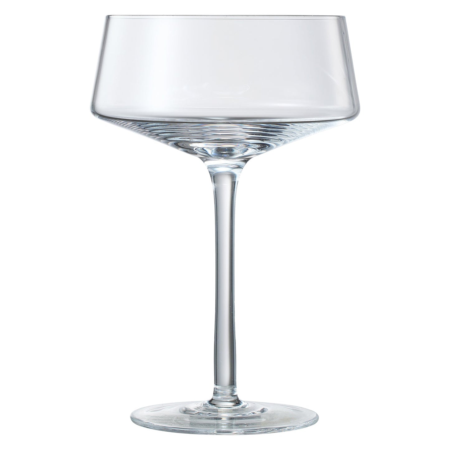 Stylish Set of Four Clear Spritz Glasses