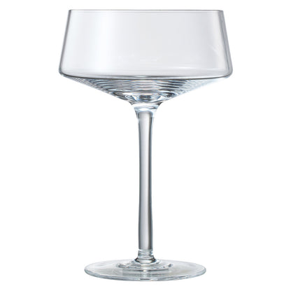 Stylish Set of Four Clear Spritz Glasses