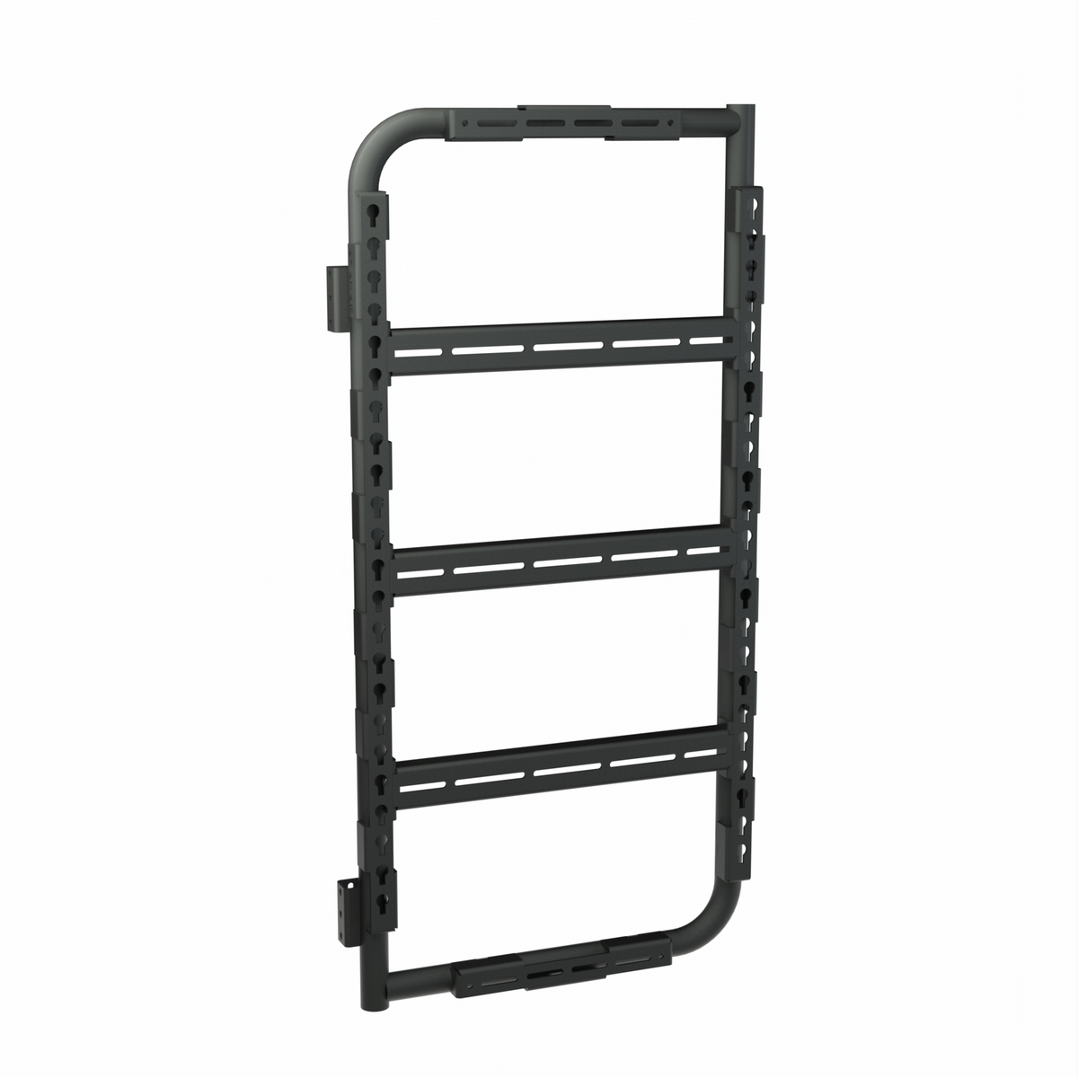 Avatar Massif Van Rear Door Mounting System, dark gray steel adjustable rails by avatar offroad on Tampa Home & Garden Store