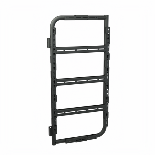 Avatar Massif Van Rear Door Mounting System, dark gray steel adjustable rails by avatar offroad on Tampa Home & Garden Store