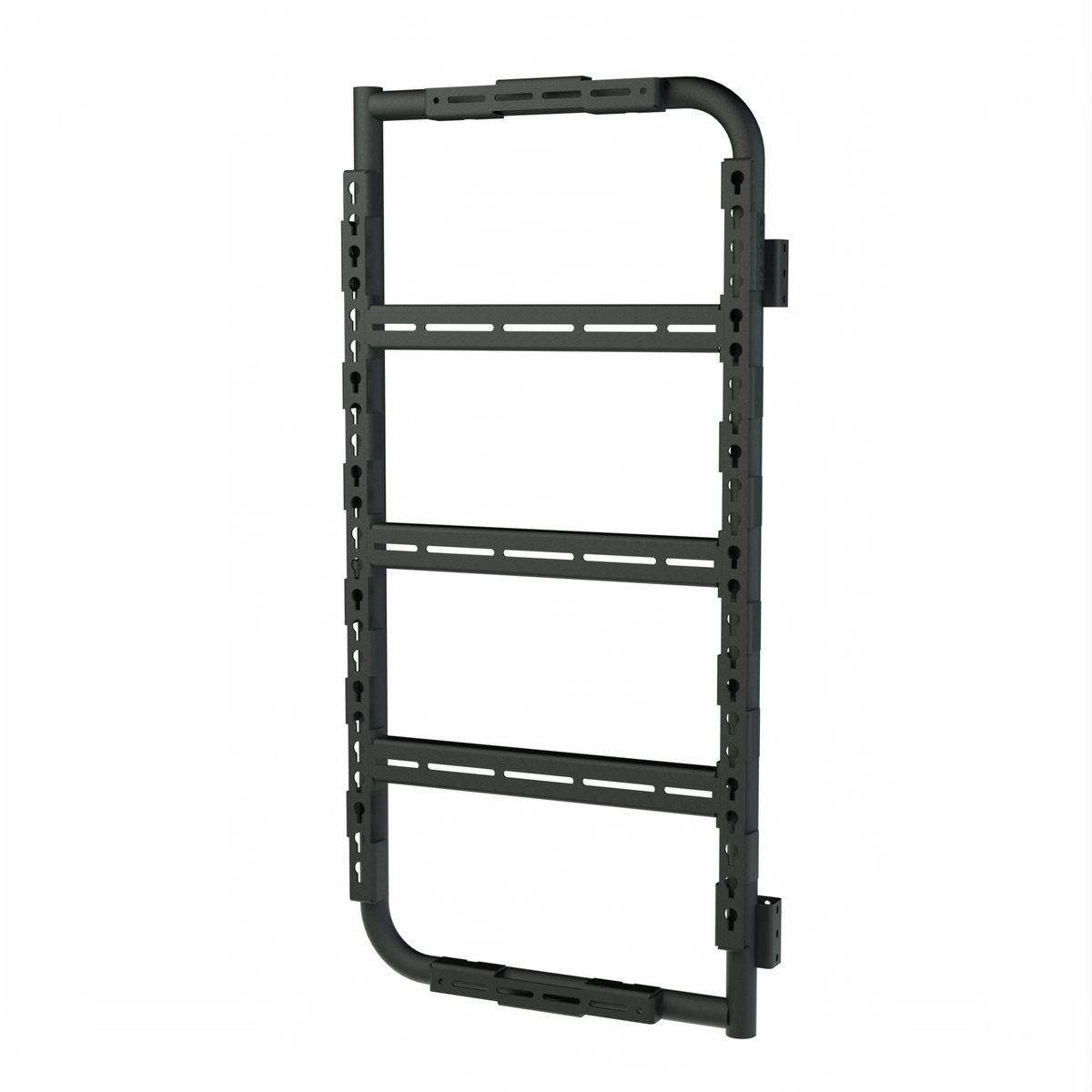 Avatar Massif rear door storage mounting system by avatar offroad, steel mount rack black on Tampa Home & Garden Store