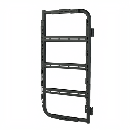 Avatar Massif rear door storage mounting system by avatar offroad, steel mount rack black on Tampa Home & Garden Store