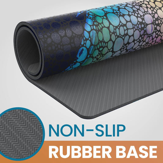 Flipper Aquarium Mat with Tang artwork on non-slip rubber base by Flipper Aquarium Products on Tampa Home & Garden Store