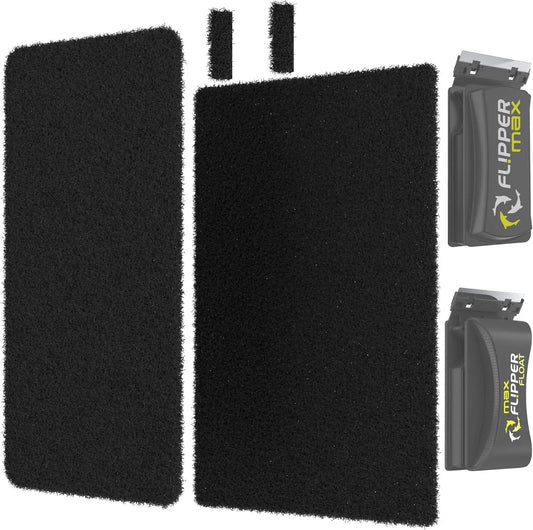 Flipper MAX maintenance kit replacement blades with black foam pads and cartridges on Tampa Home & Garden Store