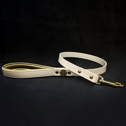 Maximus Gold Leash 1 inch wide - Tampa Home & Garden Store