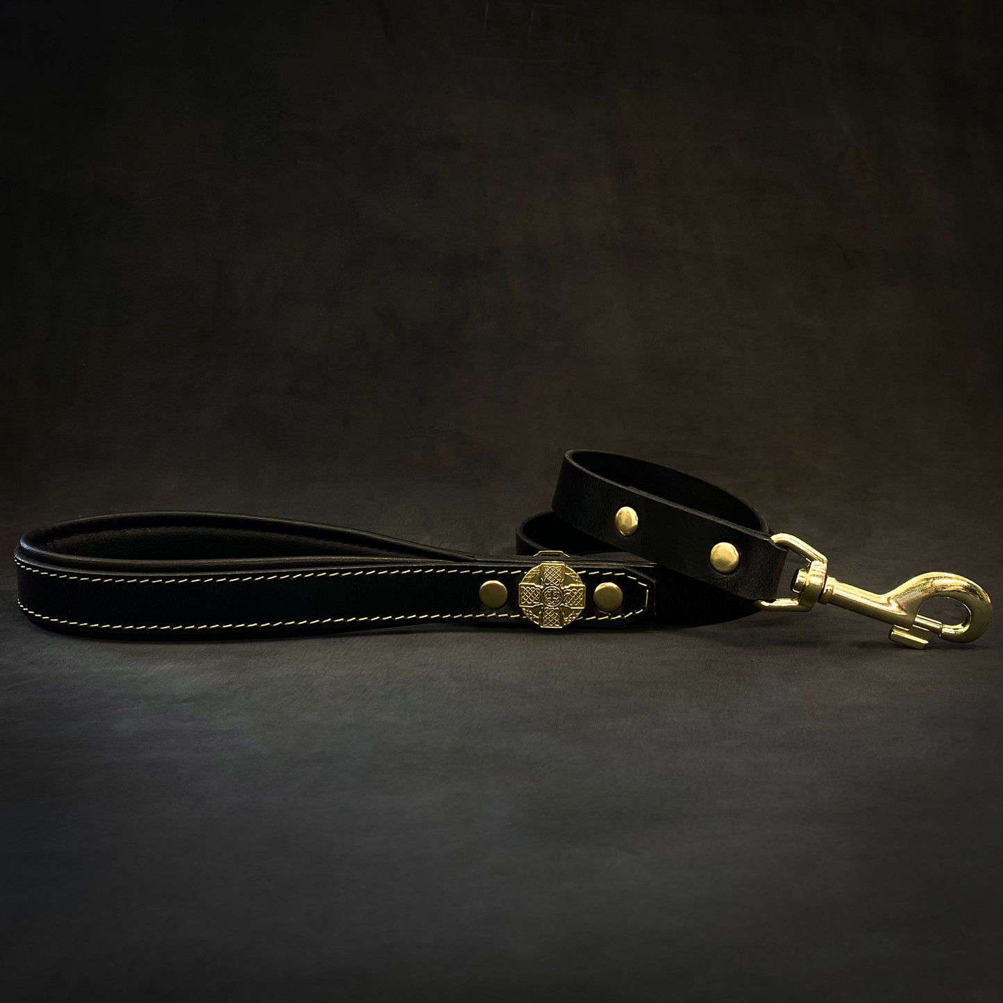 Maximus Gold Leash 1 inch wide - Tampa Home & Garden Store