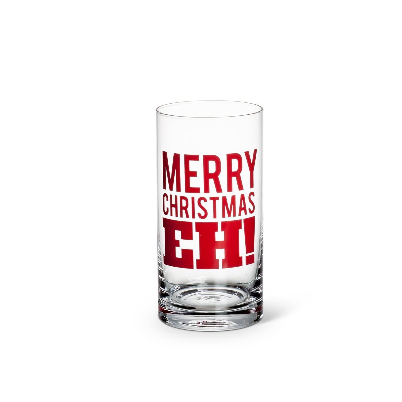 Mckenzie Merry Christmas, Eh! Highball Glass - Tampa Home & Garden Store