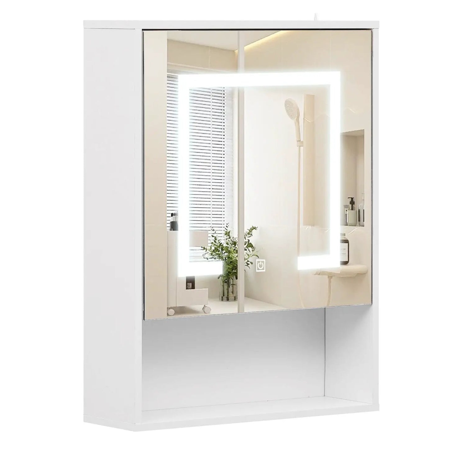 Medicine Cabinet Mirror and 3 Color LED Lights