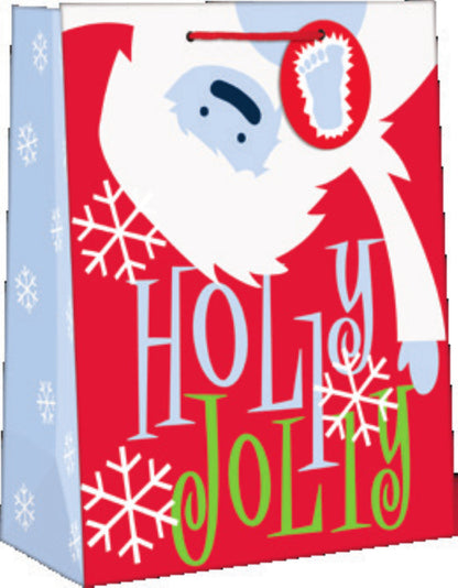 Medium Sized Juvenile Giftbag - Holly Jolly - Tampa Home & Garden Store