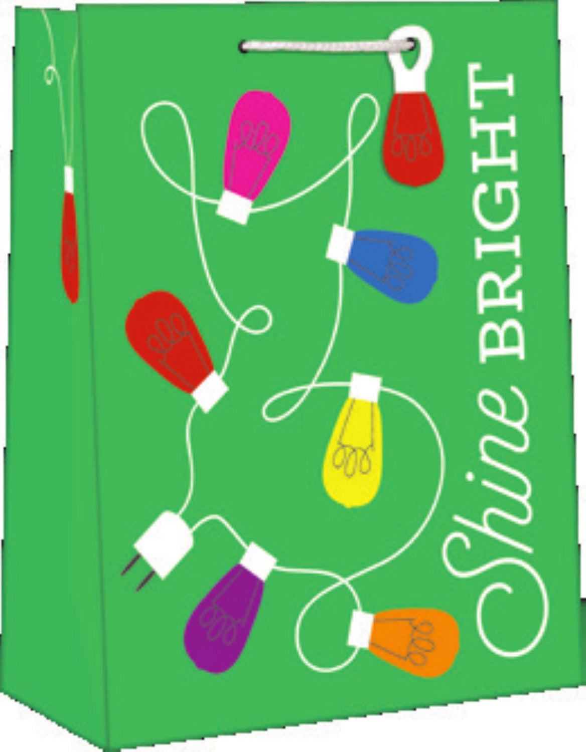 Medium Sized Whimsical Giftbag - Hello Snow - Tampa Home & Garden Store