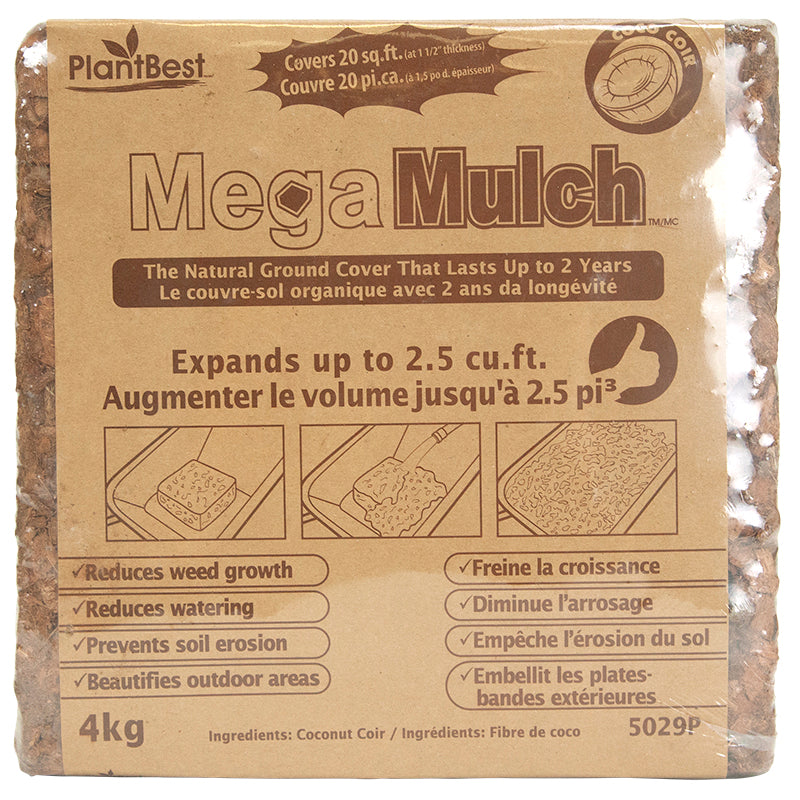 MegaMulch Compressed Brick (2.5 Cu Ft Once Expanded)