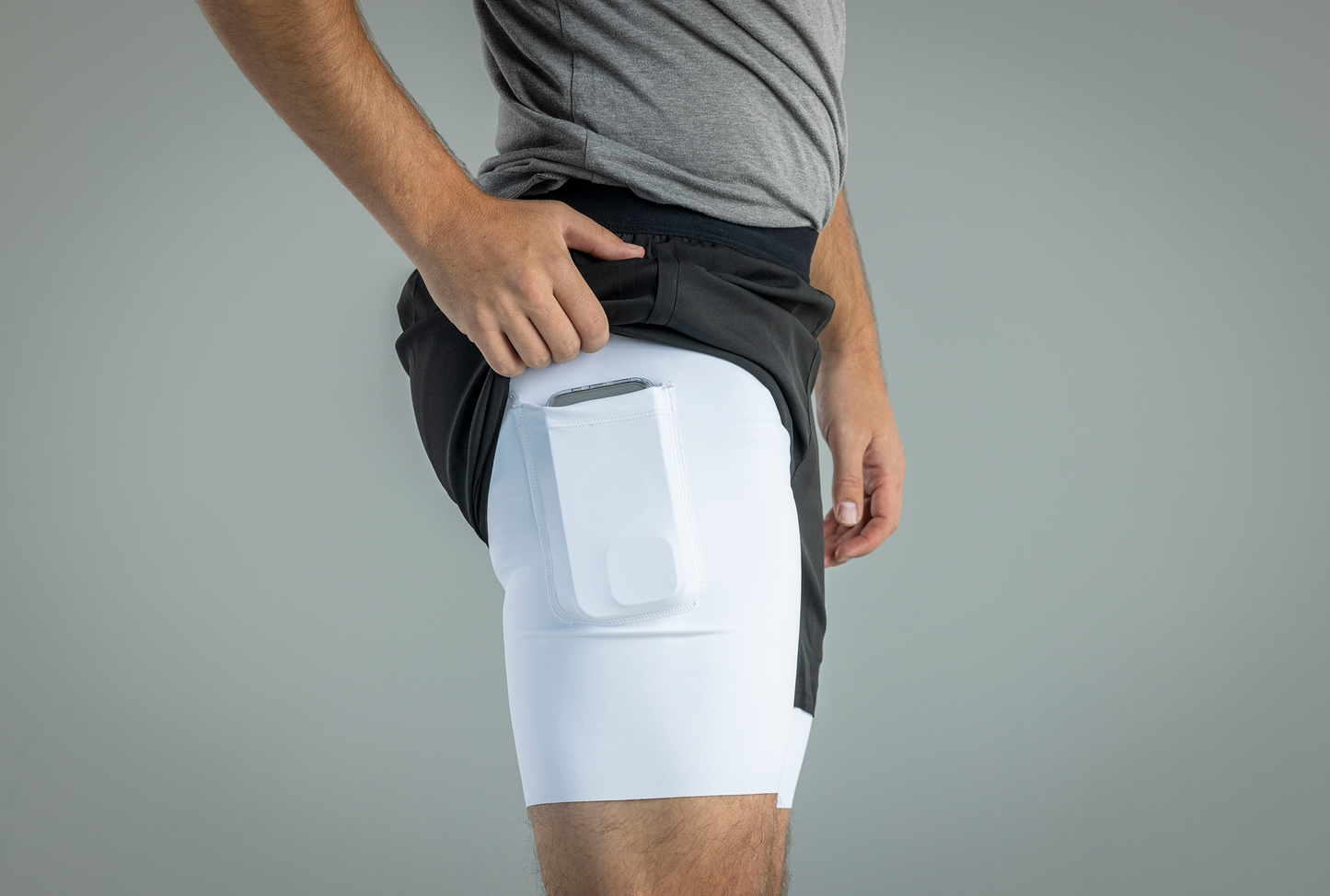 Men's V1 Athletic Shorts - Black - Tampa Home & Garden Store