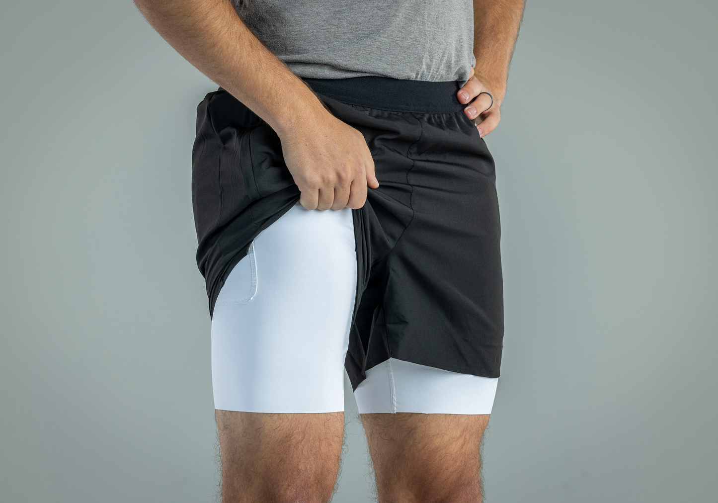 Men's V1 Athletic Shorts - Black - Tampa Home & Garden Store