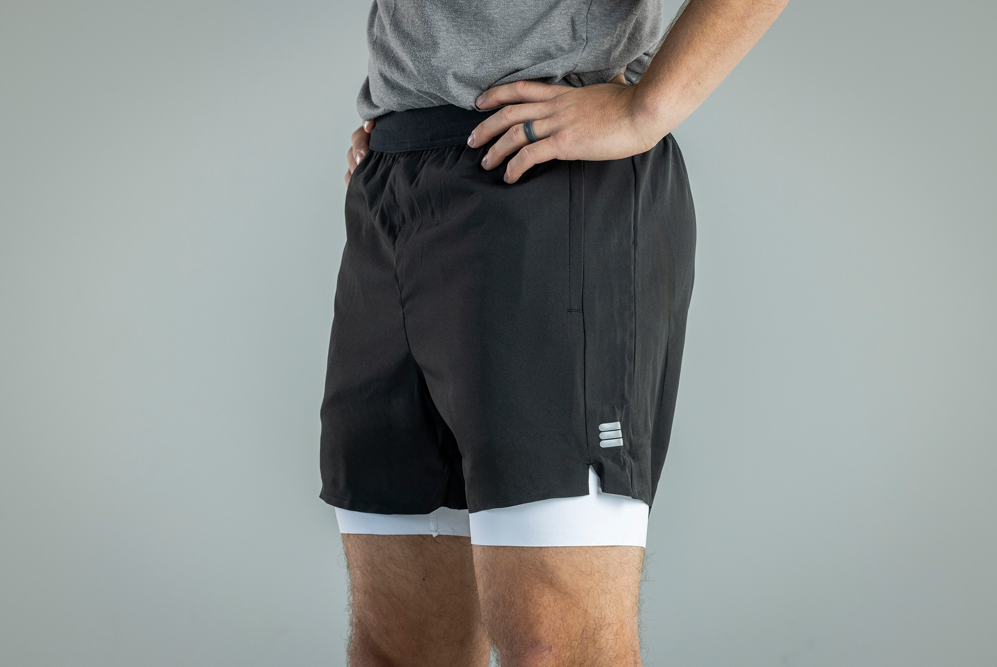 Men's V1 Athletic Shorts - Black - Tampa Home & Garden Store