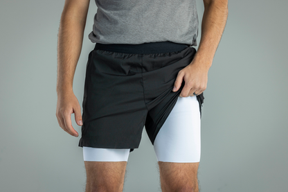 Men's V1 Athletic Shorts - Black - Tampa Home & Garden Store