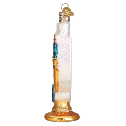 Menorah Glass Ornament - Tampa Home & Garden Store