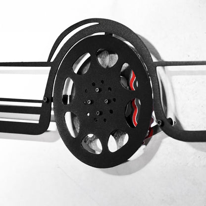 Mercedes W124 Wall Art – Classic Steel Silhouette with Spinning Wheels-KAFMEKA035 - Tampa Home & Garden Store