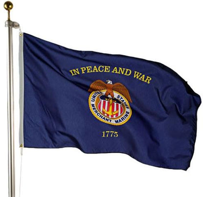 Merchant Marine Outdoor Flag | Made in USA - Tampa Home & Garden Store