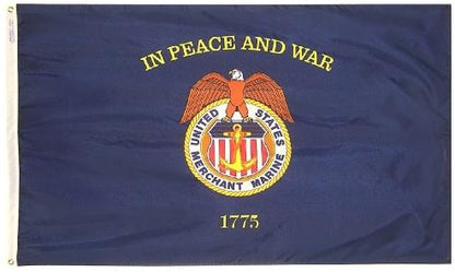 Merchant Marine Outdoor Flag | Made in USA - Tampa Home & Garden Store