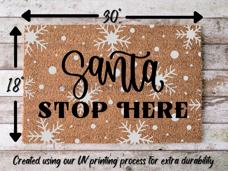 Merry Christmas Door Mat | Christmas Doormat | Winter Decoration | Welcome Mat | Holiday Doormat | Winter Decor | Christmas Gift - Tampa Home & Garden Store