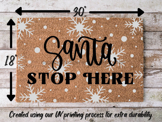 Merry Christmas Door Mat | Christmas Doormat | Winter Decoration | Welcome Mat | Holiday Doormat | Winter Decor | Christmas Gift - Tampa Home & Garden Store