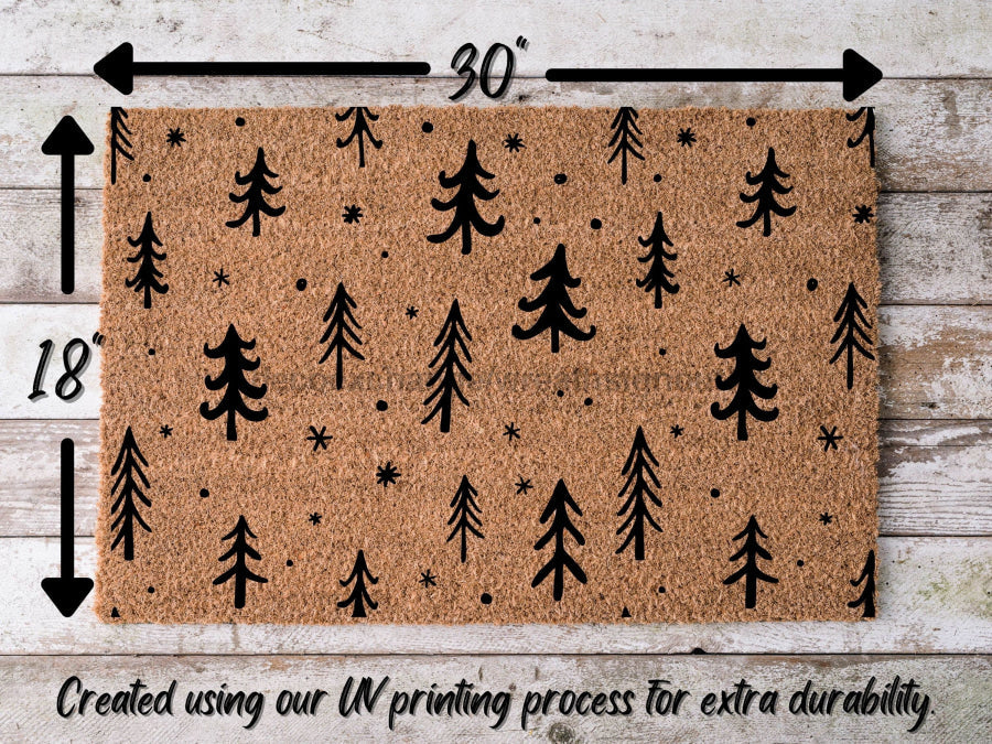 Merry Christmas Door Mat | Christmas Doormat | Winter Decoration | Welcome Mat | Holiday Doormat | Winter Decor | Christmas Gift - Tampa Home & Garden Store