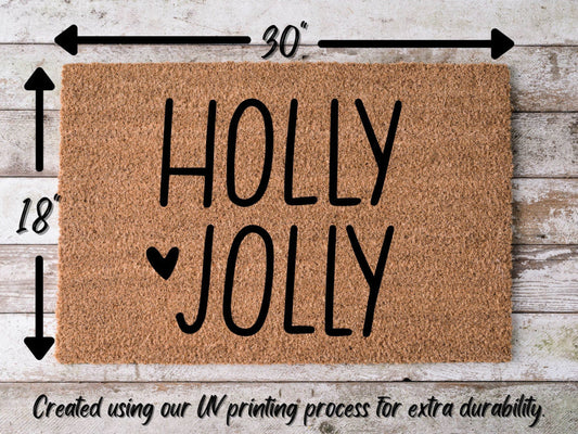 Merry Christmas Door Mat | Hippo Christmas Doormat | Winter Decoration | Welcome Mat | Holiday Doormat | Winter Decor | Christmas Gift - Tampa Home & Garden Store