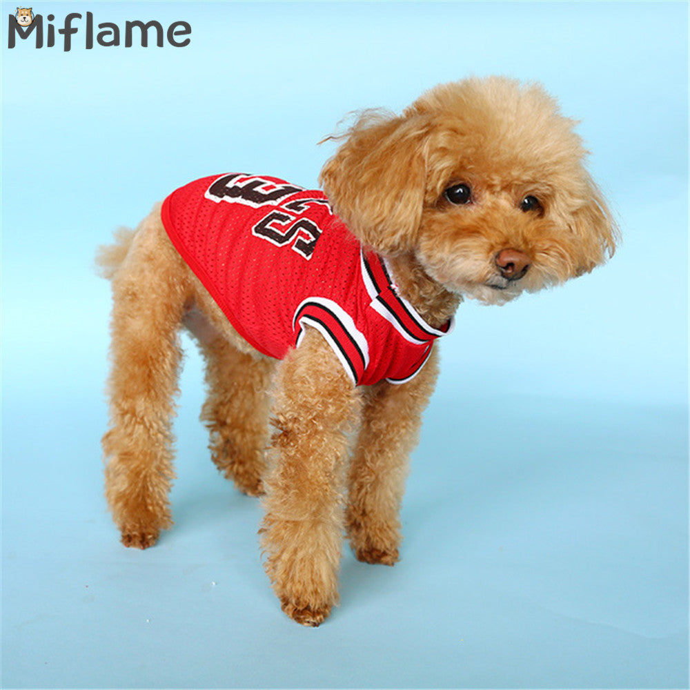 Mesh Basketball Uniform Jersey for Dog Cat Pet - Tampa Home & Garden Store