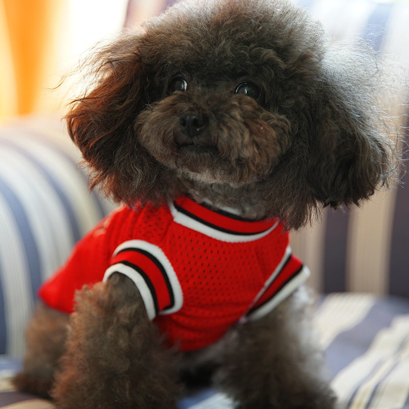Mesh Basketball Uniform Jersey for Dog Cat Pet - Tampa Home & Garden Store