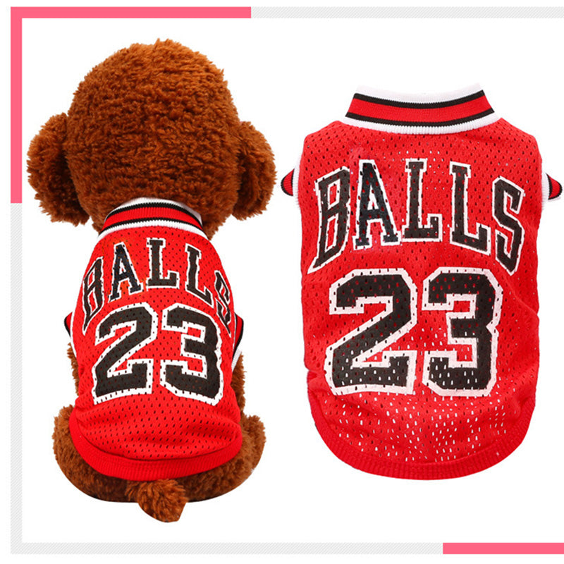 Mesh Basketball Uniform Jersey for Dog Cat Pet - Tampa Home & Garden Store