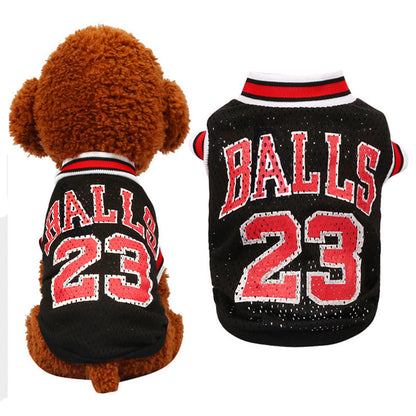 Mesh Basketball Uniform Jersey for Dog Cat Pet - Tampa Home & Garden Store