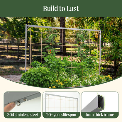 Metal Frame String Trellis - Tampa Home & Garden Store