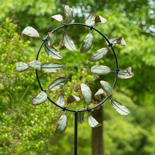 Metal Pinwheel Prism Spinner 91"H - Tampa Home & Garden Store