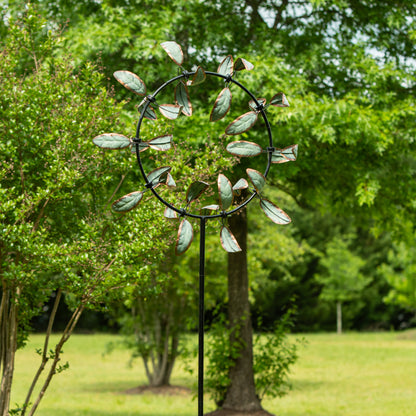Metal Pinwheel Prism Spinner 91"H - Tampa Home & Garden Store