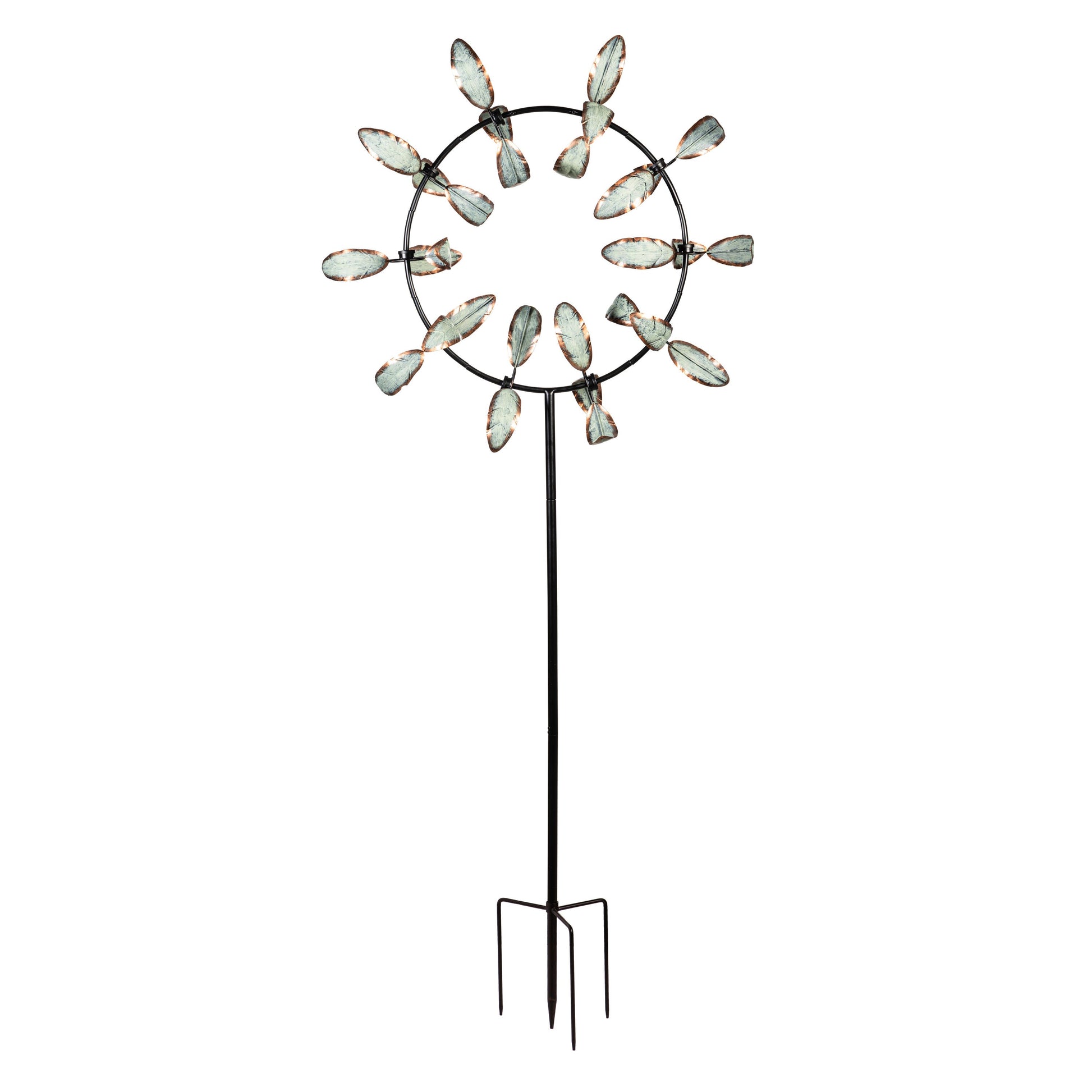Metal Pinwheel Prism Spinner 91"H - Tampa Home & Garden Store
