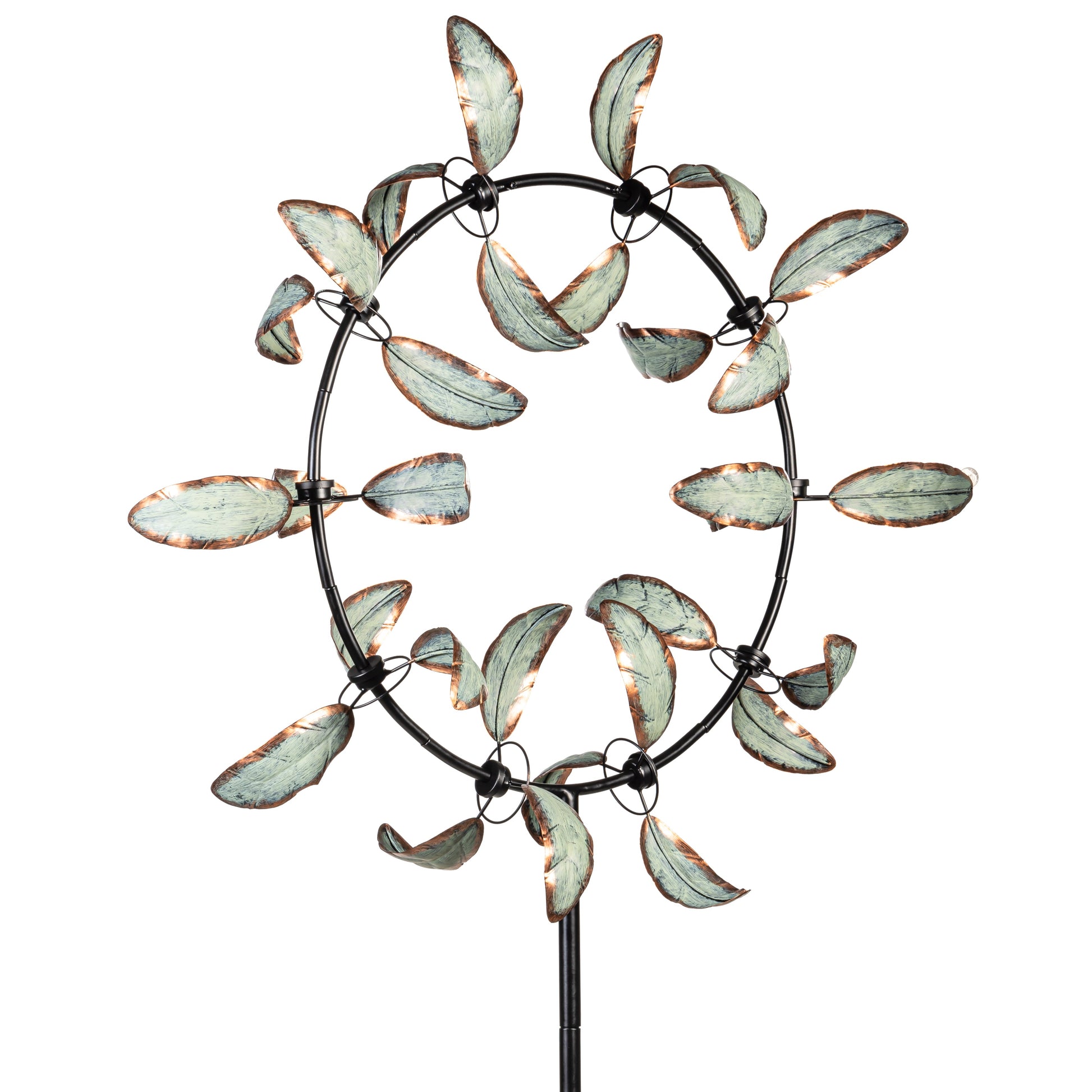 Metal Pinwheel Prism Spinner 91"H - Tampa Home & Garden Store