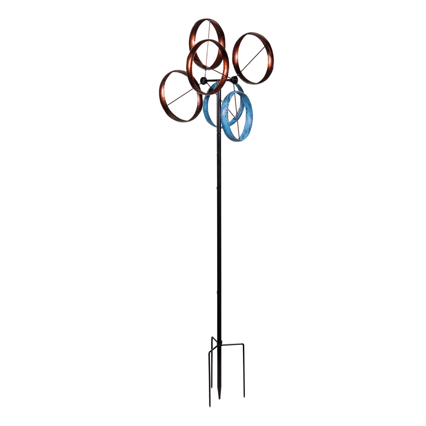 Metal Roundabout Breeze Wind Spinner 72"H - Tampa Home & Garden Store