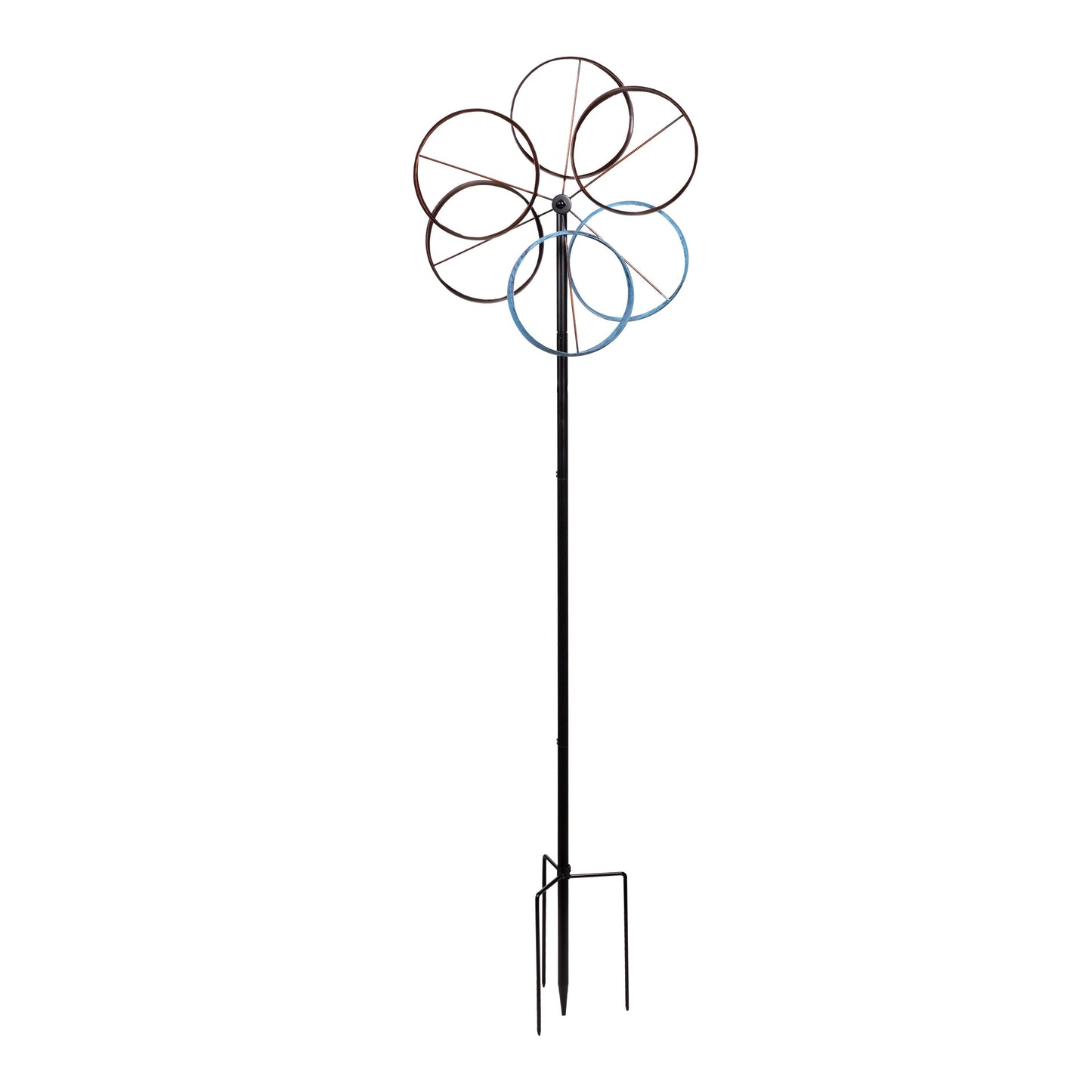 Metal Roundabout Breeze Wind Spinner 72"H - Tampa Home & Garden Store