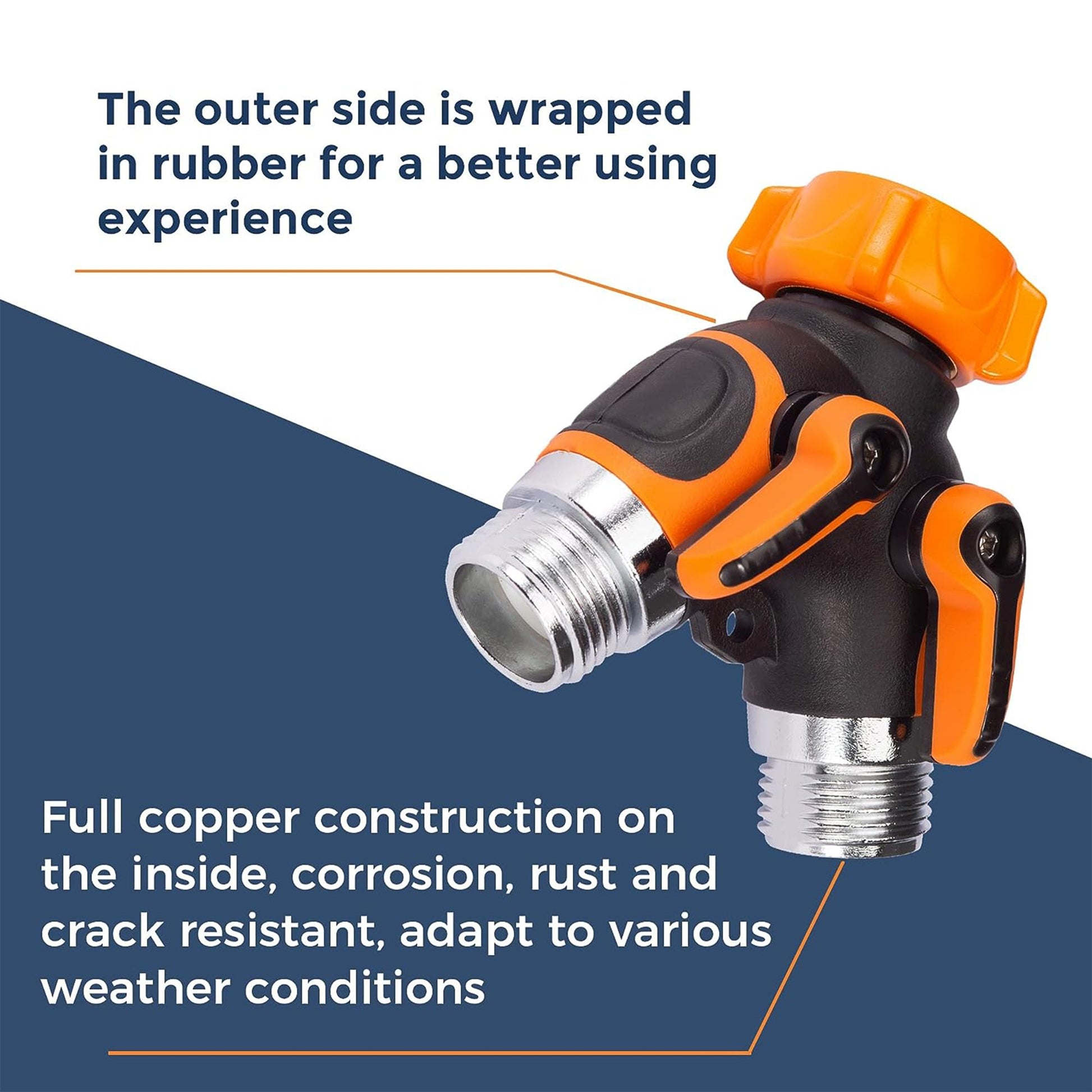 Metal Water Hose Splitter - Tampa Home & Garden Store