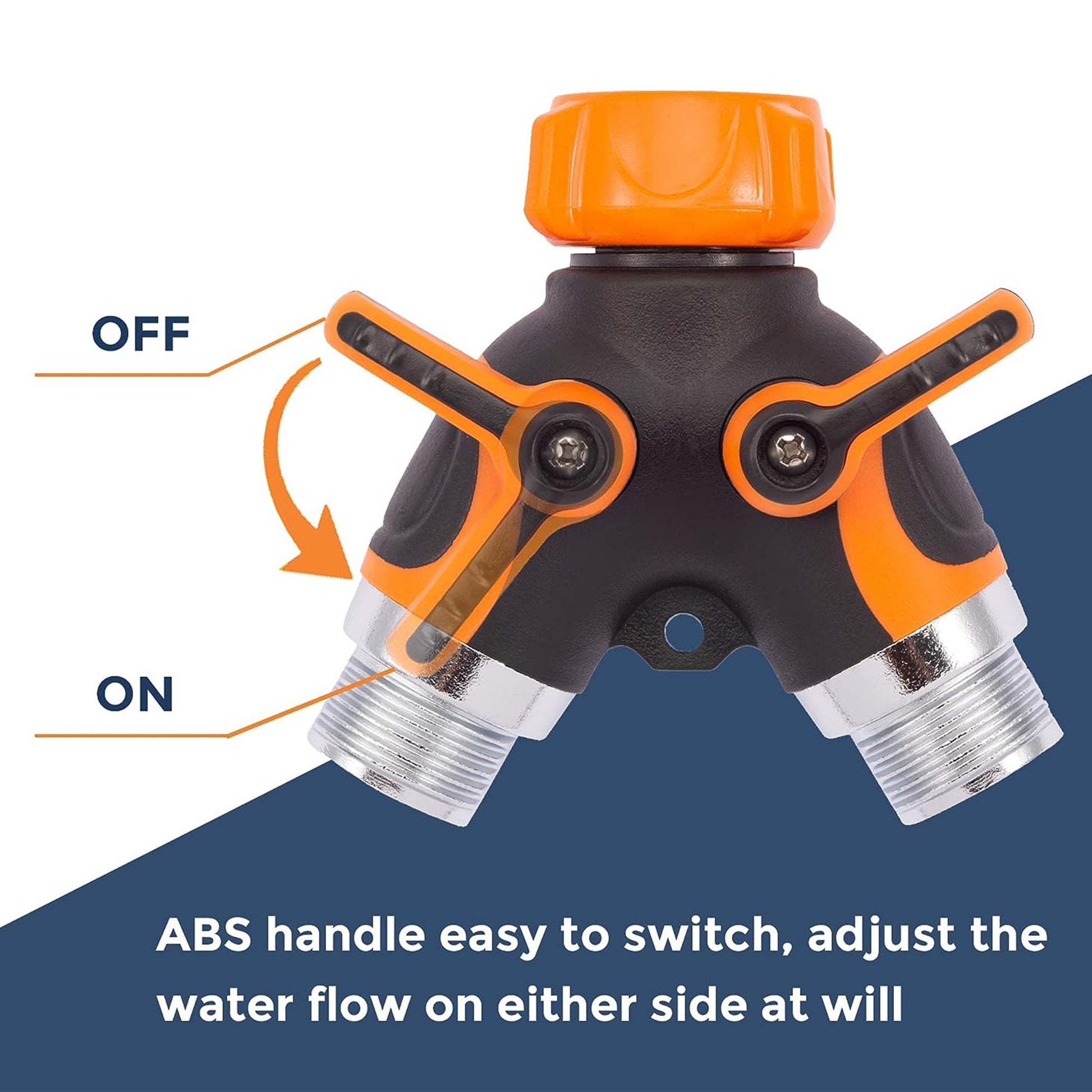Metal Water Hose Splitter - Tampa Home & Garden Store