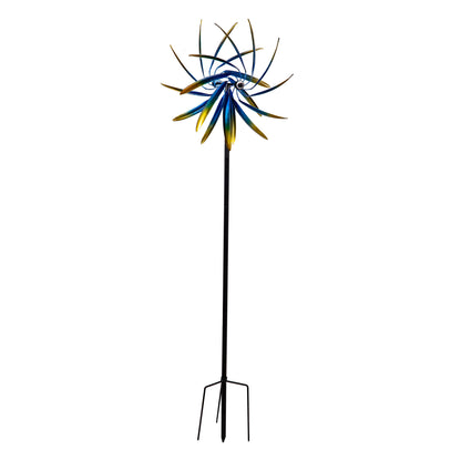 Metal Whirlwind Wonder Wind Spinner 75"H - Tampa Home & Garden Store
