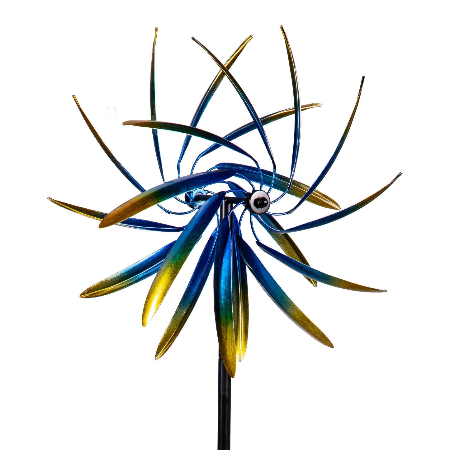 Metal Whirlwind Wonder Wind Spinner 75"H - Tampa Home & Garden Store