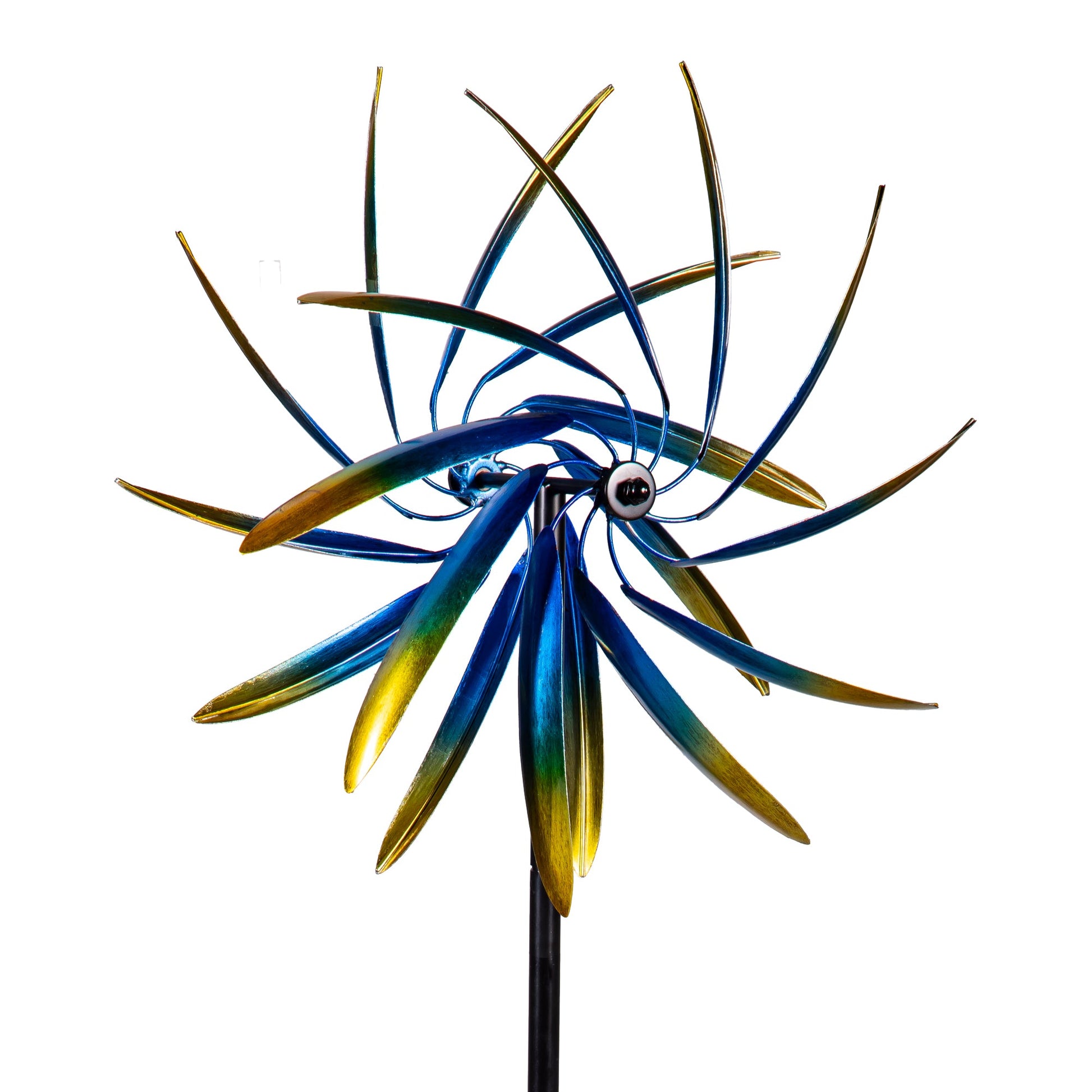 Metal Whirlwind Wonder Wind Spinner 75"H - Tampa Home & Garden Store
