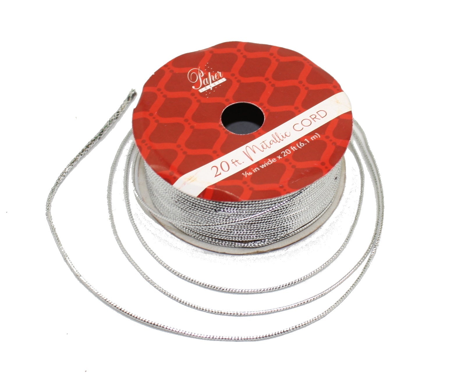 Metallic 20 Foot Wrapping Cord - Green - Tampa Home & Garden Store