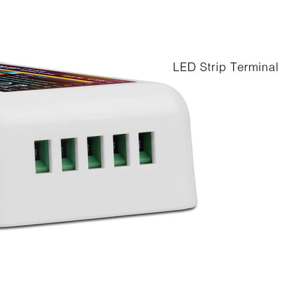 Miboxer 4-Zone Controller Receiver Box DC 12-24V for RGBW LED Strip Light - Tampa Home & Garden Store