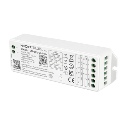 Miboxer WL5 LED Strip Light 5 in 1 Controller for 5050 3528 2835, Smartphone APP Control - Tampa soil911.com