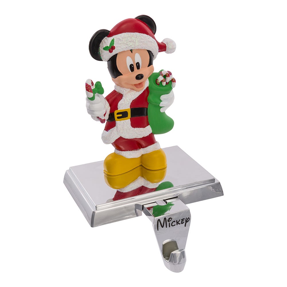 Mickey Mouse Stocking Hanger With Retractable Hook - Tampa Home & Garden Store