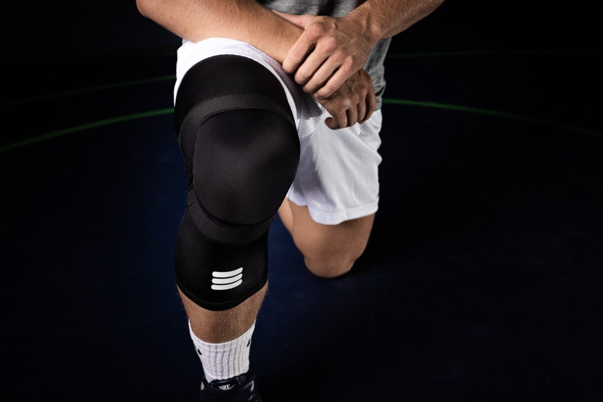 Mid-Length Padded Knee Sleeve - Black - Tampa Home & Garden Store