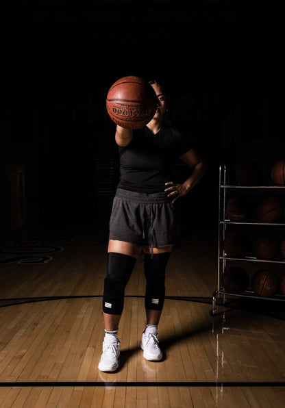 Mid-Length Padded Knee Sleeve - Black - Tampa Home & Garden Store