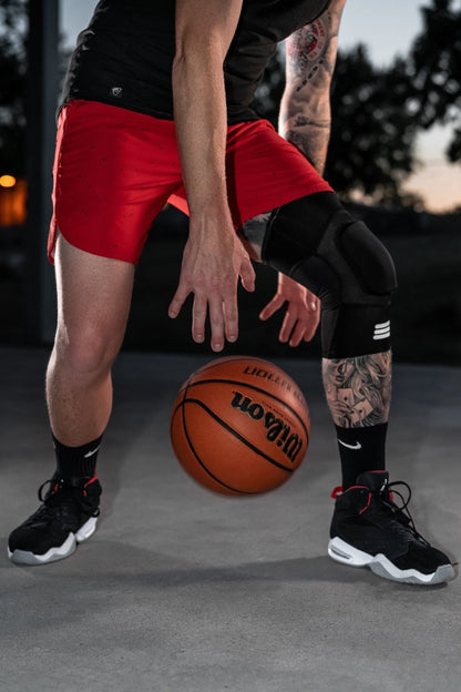 Mid-Length Padded Knee Sleeve - Black - Tampa Home & Garden Store